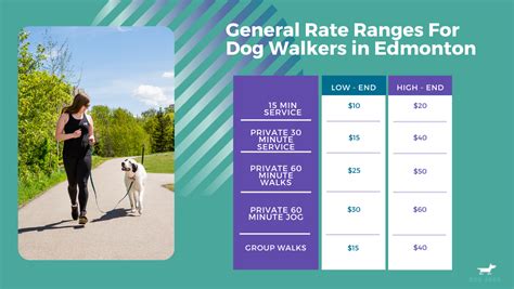 dog walking services rates canada